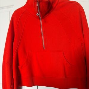 lululemon athletica half Zip scuba 1/2 zip